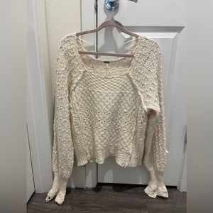 free people slouchy sweater size L